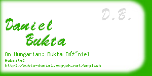 daniel bukta business card